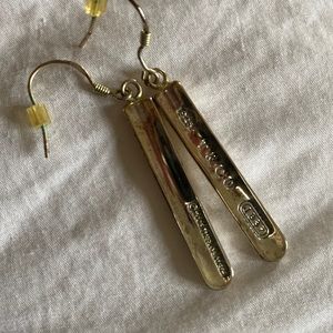 Tiffany 1837 vintage bar earrings .925 sterling silver